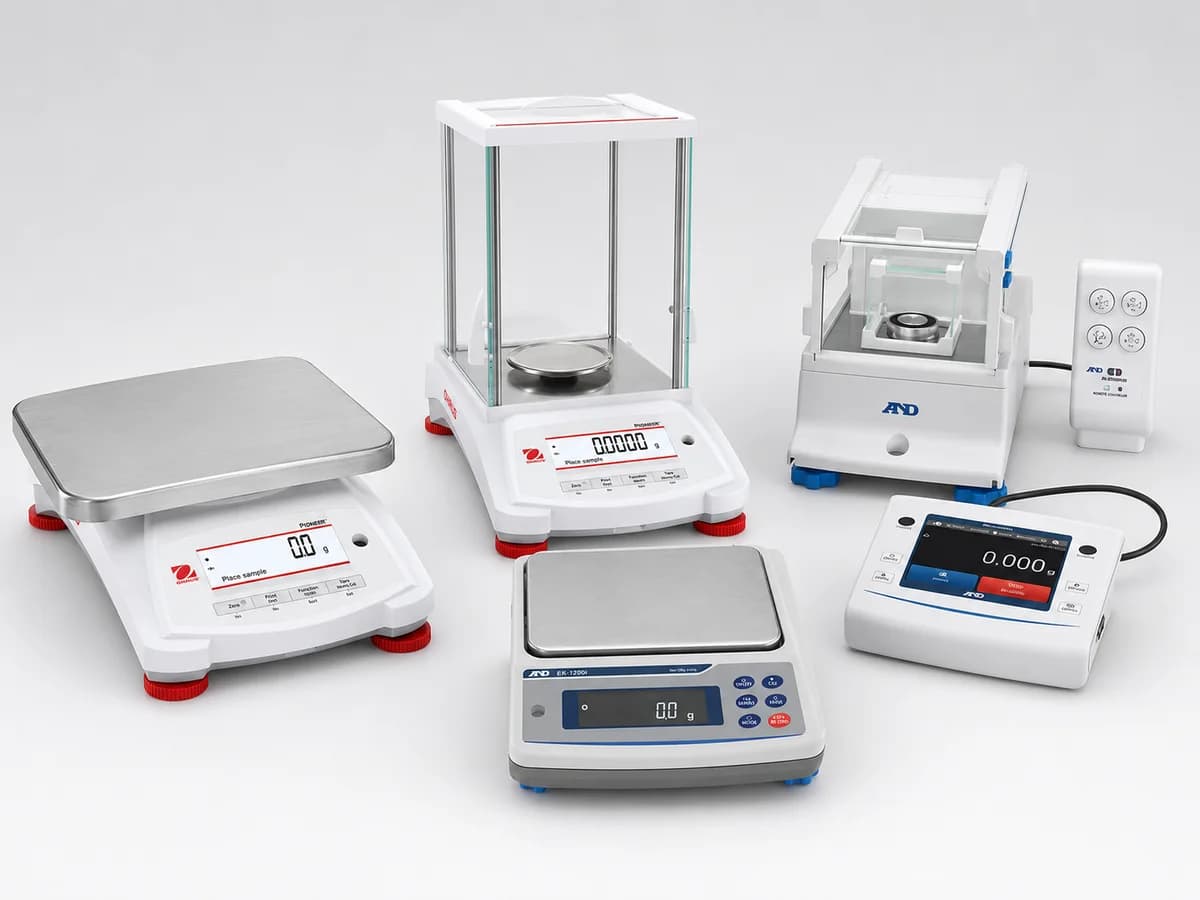 Laboratory balances and precision scales