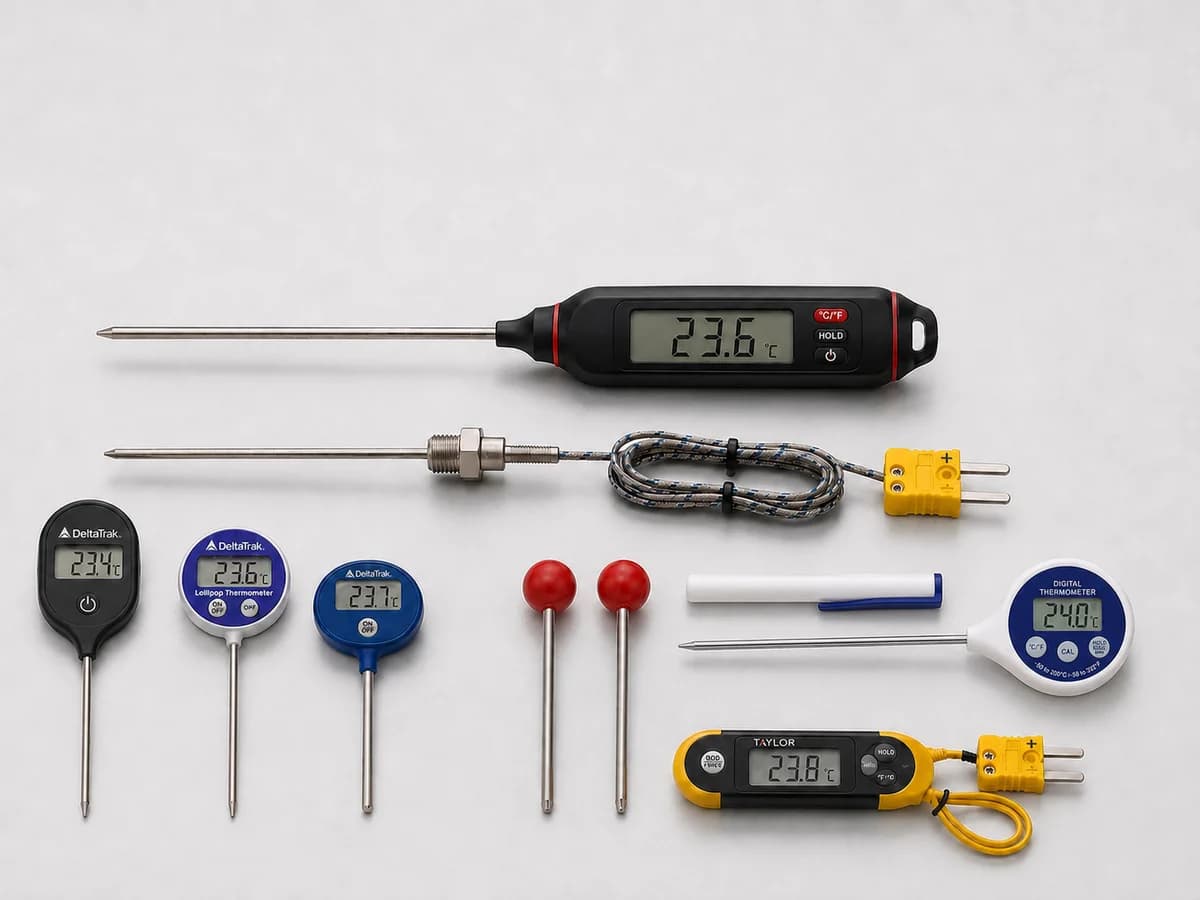 Laboratory and field thermometers